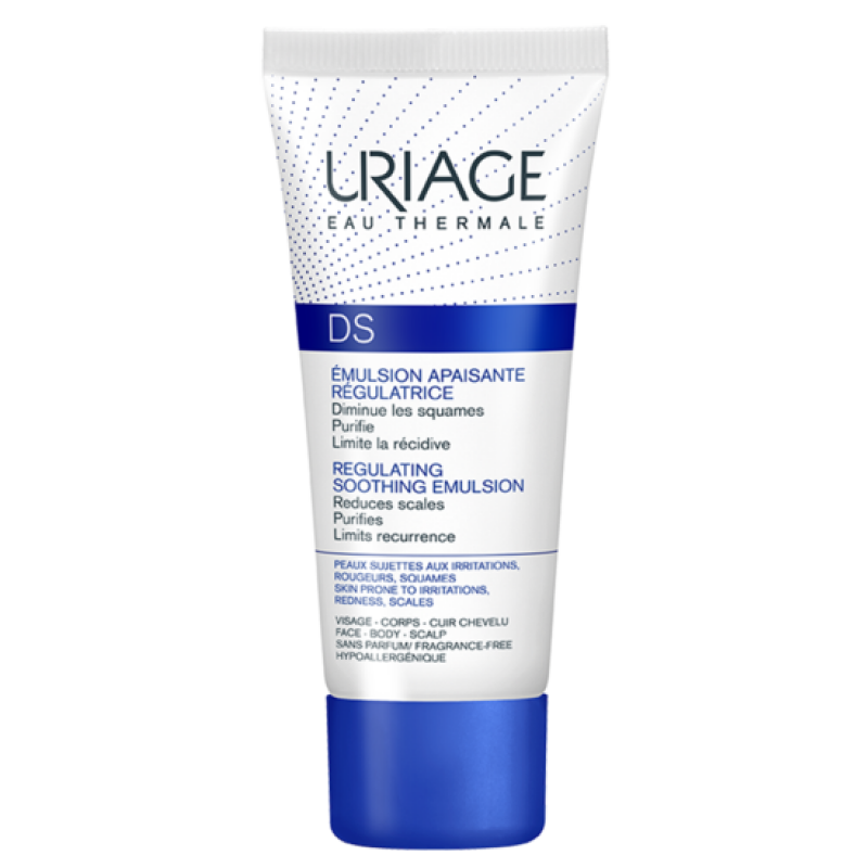 Uriage Ds Regulating Soothing Emulsion Πρόσωπο/σώμα/μαλλιά 40ml