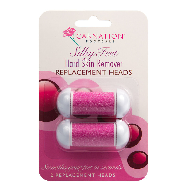 Vican Carnation Silky Feet Hard Skin Remover Ανταλ/κά 2τμχ