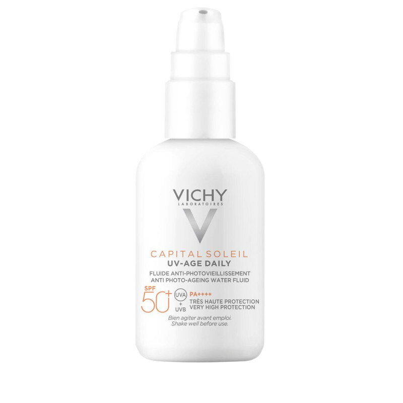 Vichy Capital Soleil Uv-age Daily Λεπτόρευστο Αντηλιακό Spf50 40ml