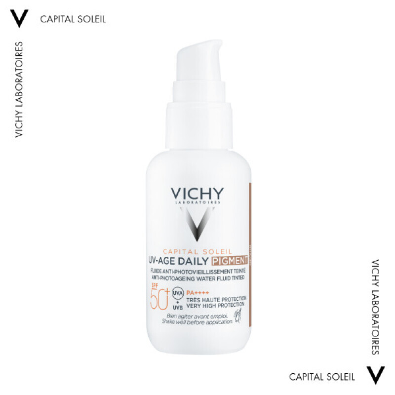 Vichy Capital Soleil Uv-age Daily Pigment Medium Spf50+ 40ml