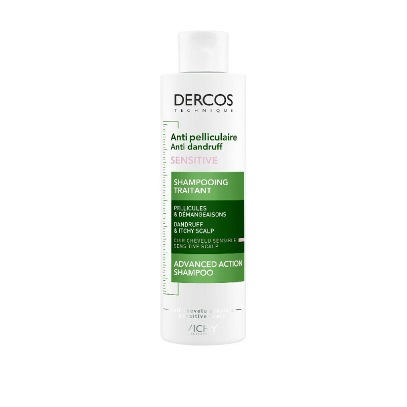 Vichy - Dercos Anti Dandruff Σαμπουάν Για Ξηροδερμία & Πιτυρίδα Για Ευαίσθητο Τριχωτό - 200ml