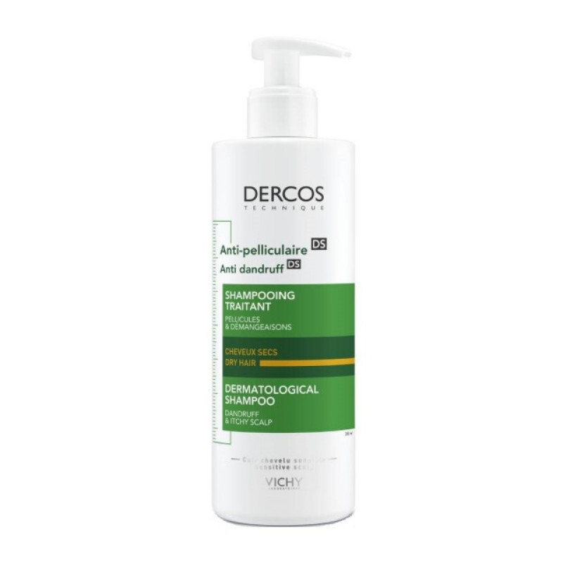 Vichy Dercos Anti-dandruff Shampoo Αντιπιτυριδικό Για Ξηρά Μαλλιά 390ml