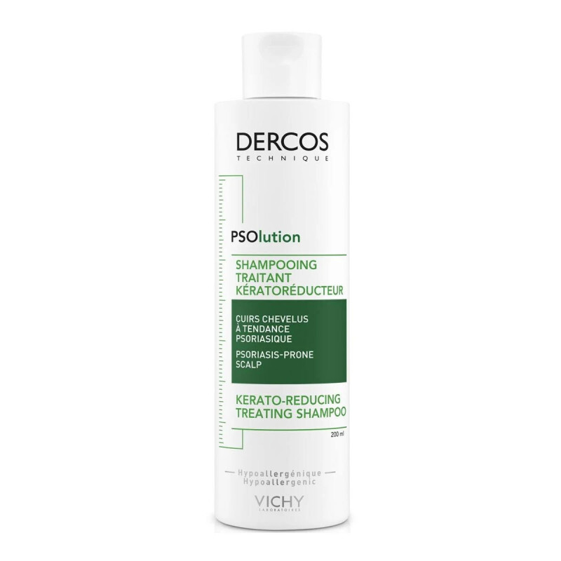 Vichy Dercos Psolution Shampoo Τριχωτό Με Τάση Ψωρίασης 200ml