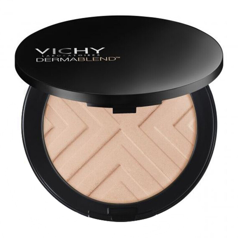 VICHY - DERMABLEND Covermatte FDT SPF 25 Powder Make Up Διορθωτικό Μέικαπ Υψηλής Κάλυψης σε πούδρα 25 NUDE - 9,5g