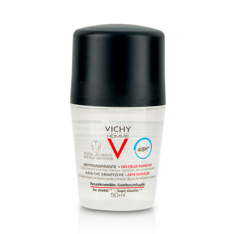 Vichy Homme Anti-transpirant Anti-stain Roll-on 50ml