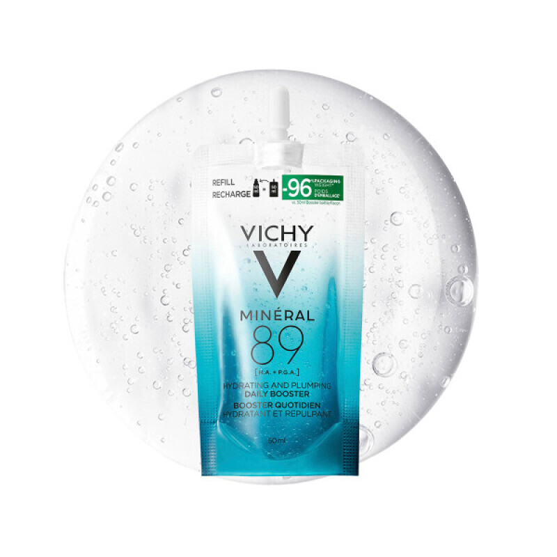 VICHY - Mineral 89 Serum Refill Ανταλλακτικό Καθημερινό Booster Ενυδάτωσης & Ελαστικότητας - 50ml