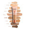 VICHY - MINERALBLEND FDT Ενυδατικό Make-Up για Ενυδατωμένη Επιδερμίδα 12 Sienna - 30ml