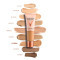 VICHY - MINERALBLEND FDT Ενυδατικό Make-Up για Ενυδατωμένη Επιδερμίδα 15 Terra - 30ml