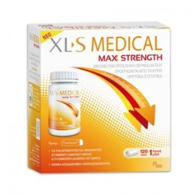XLS MEDICAL - Max Strength Συμπλήρωμα διατροφής για Αντιμετώπιση του Αυξημένου Σωματικού Βάρους κ...