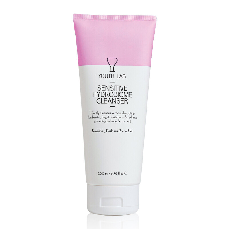 Youth Lab - Sensitive Hydrobiome Cleanser Αφρώδης Κρέμα Καθαρισμού Για Ευαίσθητο Με Ερυθρότητα Δέρμα - 200ml